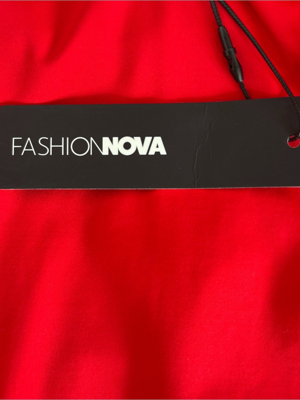 Fashion Nova Delvina Snatched Sculpting Scoop Neck Lace up back Swim One-Piece - Picture 4 of 8